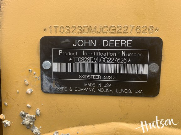 Photo of 2012 John Deere 323D
