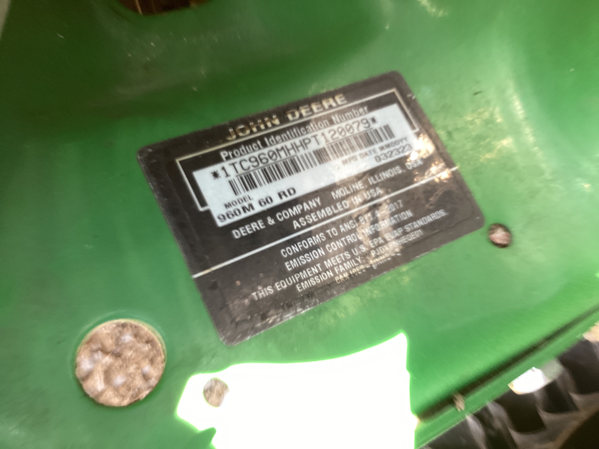 2023 John Deere Z960M Image 15