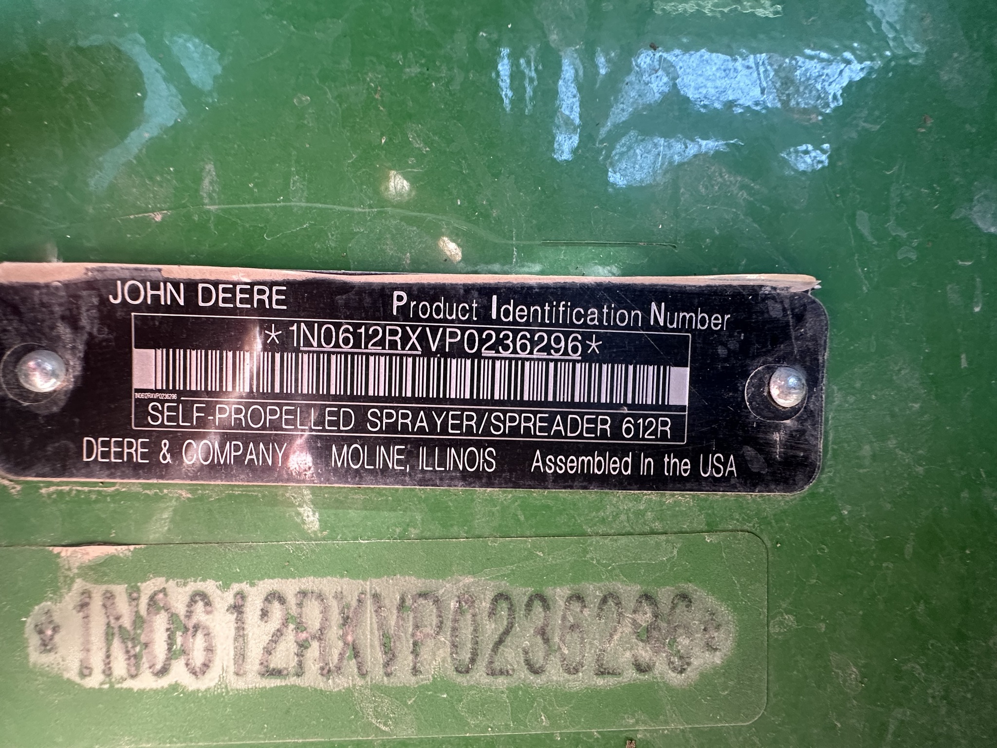  2023 John Deere 612R at Heritage Tractor in Clinton, MO