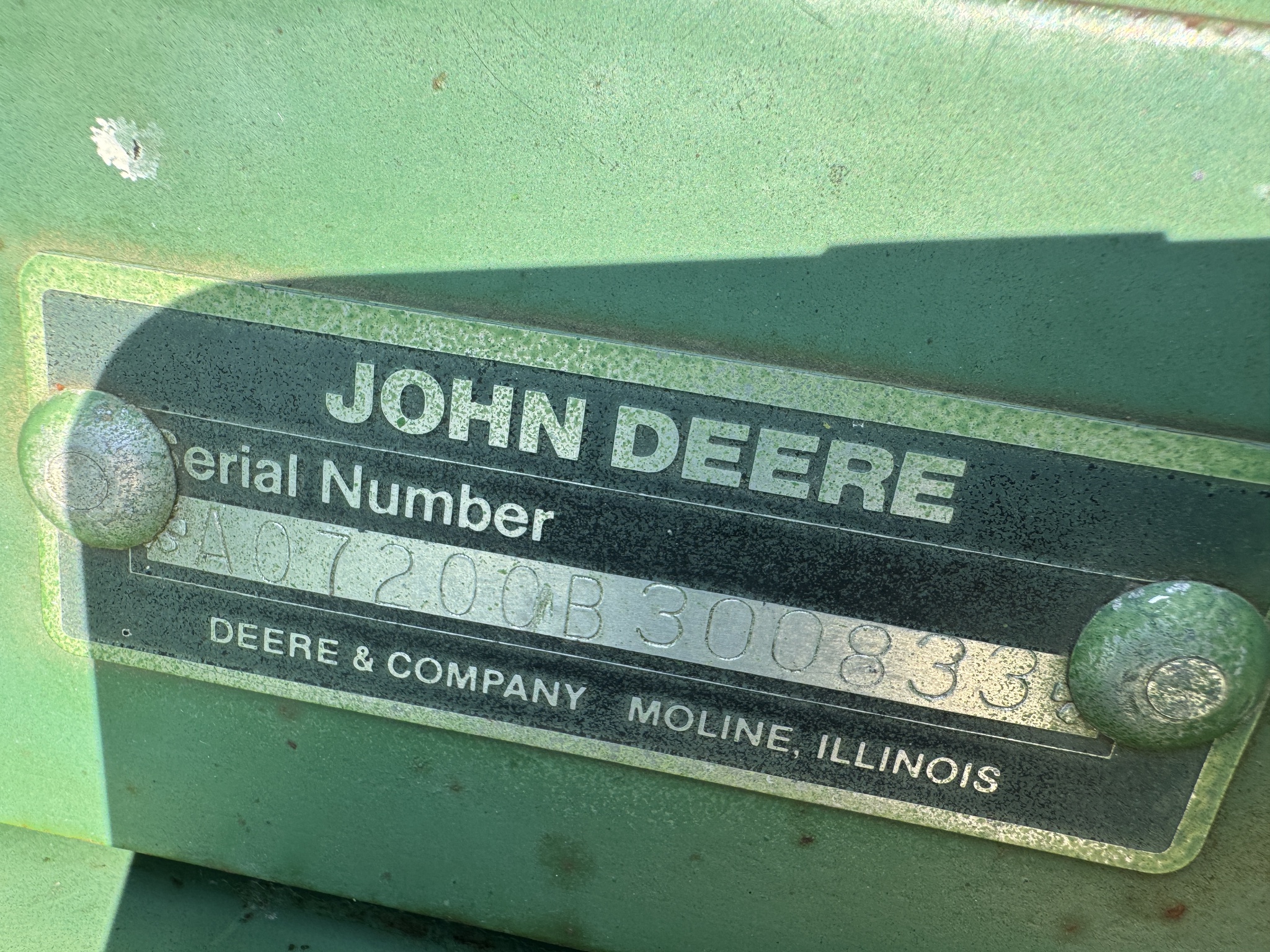 1989 John Deere 7200 Image 17