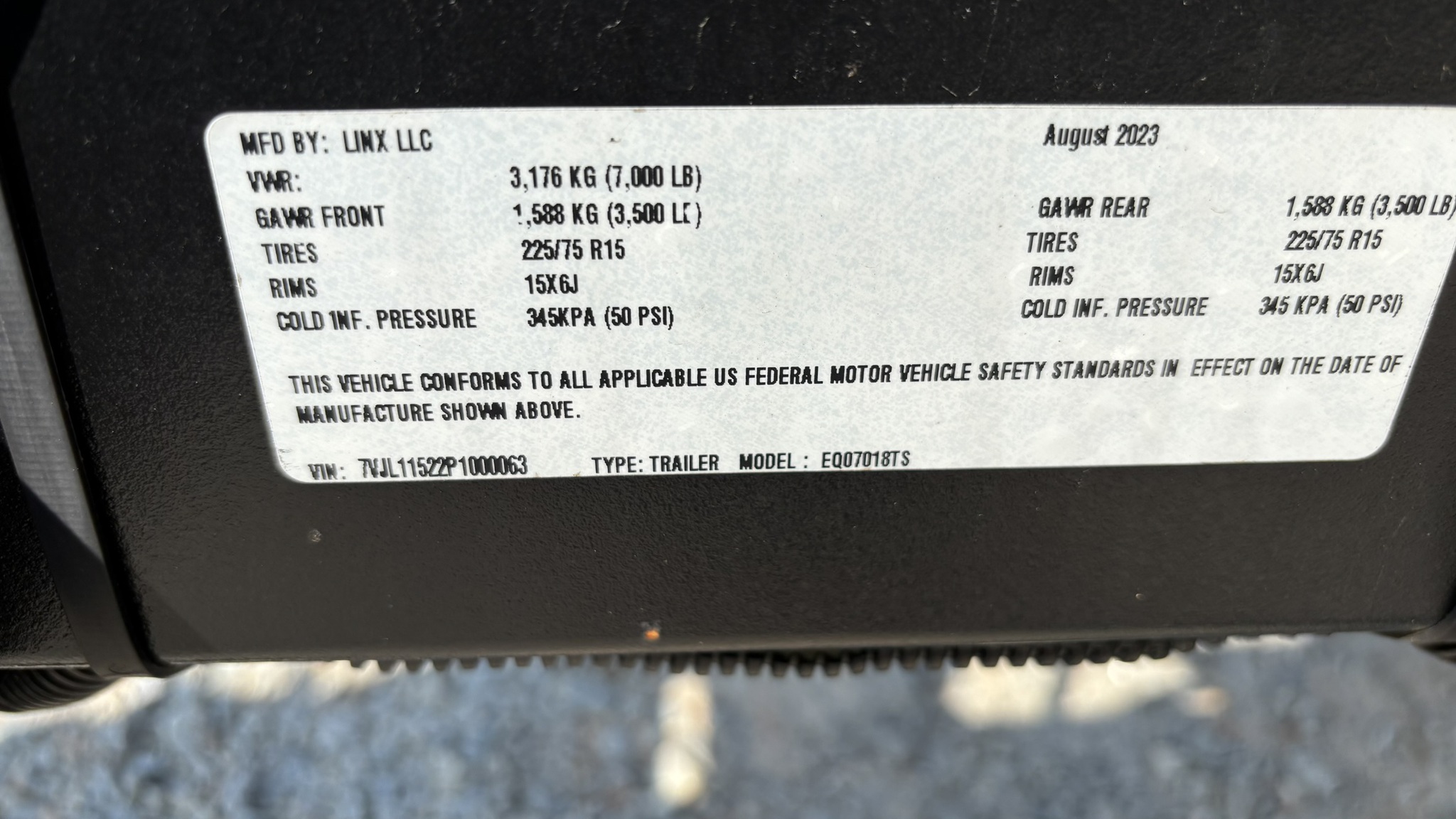 Linx EQ07018-TS Image 8