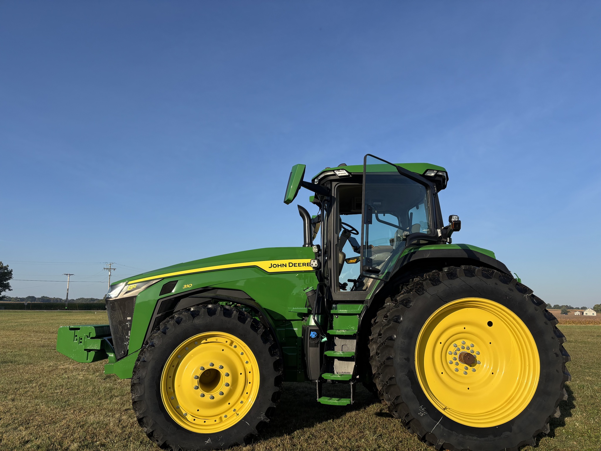 Used 2024 John Deere 8R 310 Row Crop Tractors at Koenig Equipment in Urbana, OH - PhotoXL3
