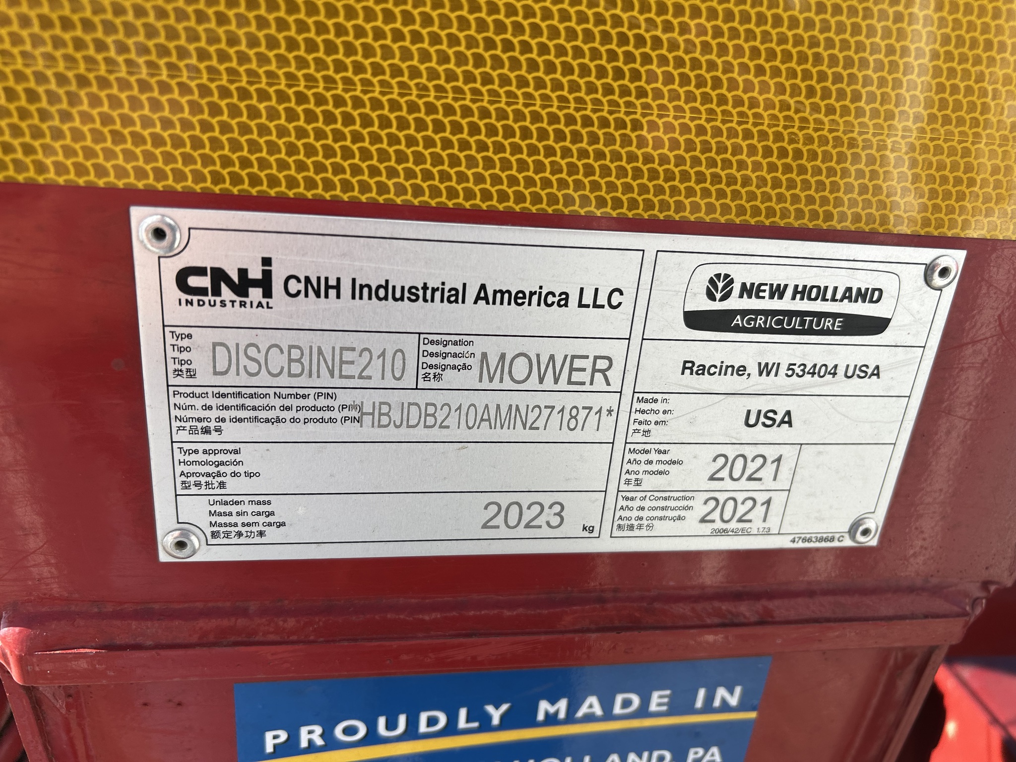  2021 New Holland 210 at Heritage Tractor in Harrison, AR