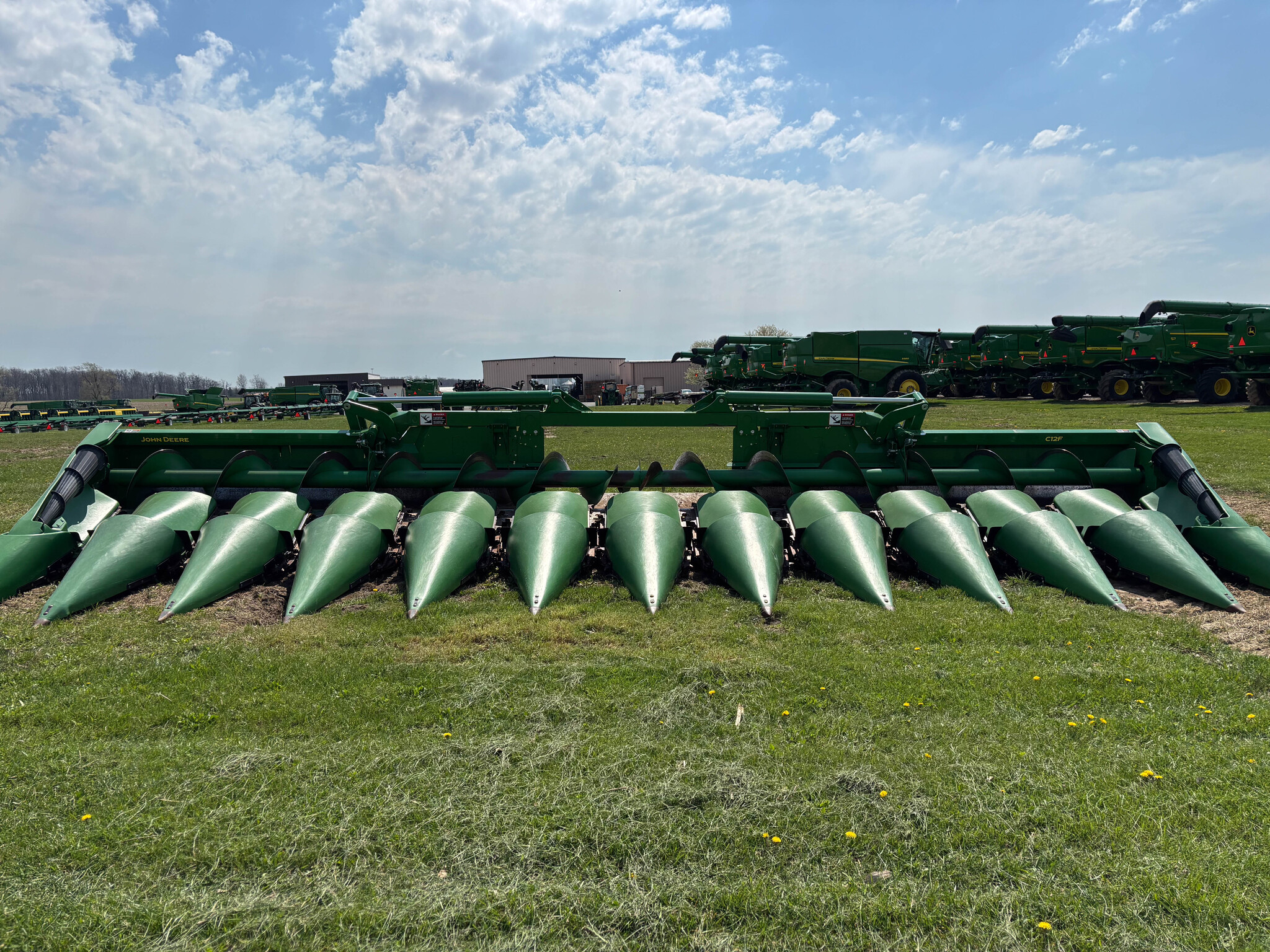 Used 2024 John Deere C12F Corn and Row Crop headers at Koenig Equipment in Anna, OH - PhotoXL1