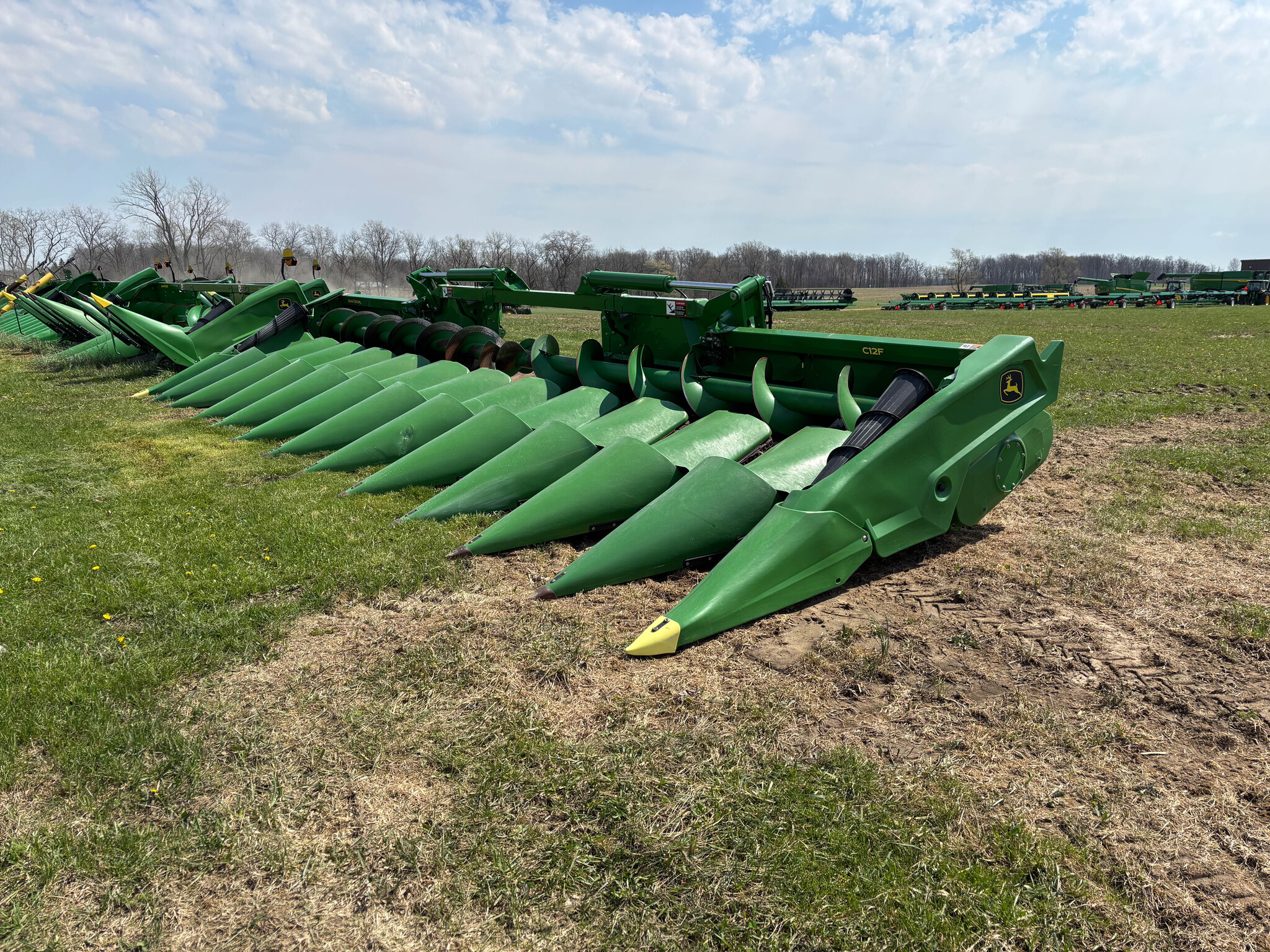 Used 2024 John Deere C12F Corn and Row Crop headers at Koenig Equipment in Anna, OH - PhotoXL5