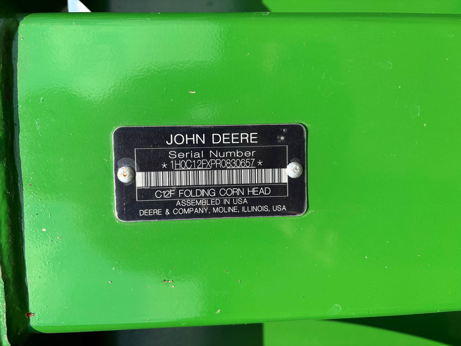 Used 2024 John Deere C12F Corn and Row Crop headers at Koenig Equipment in Anna, OH - PhotoXL22