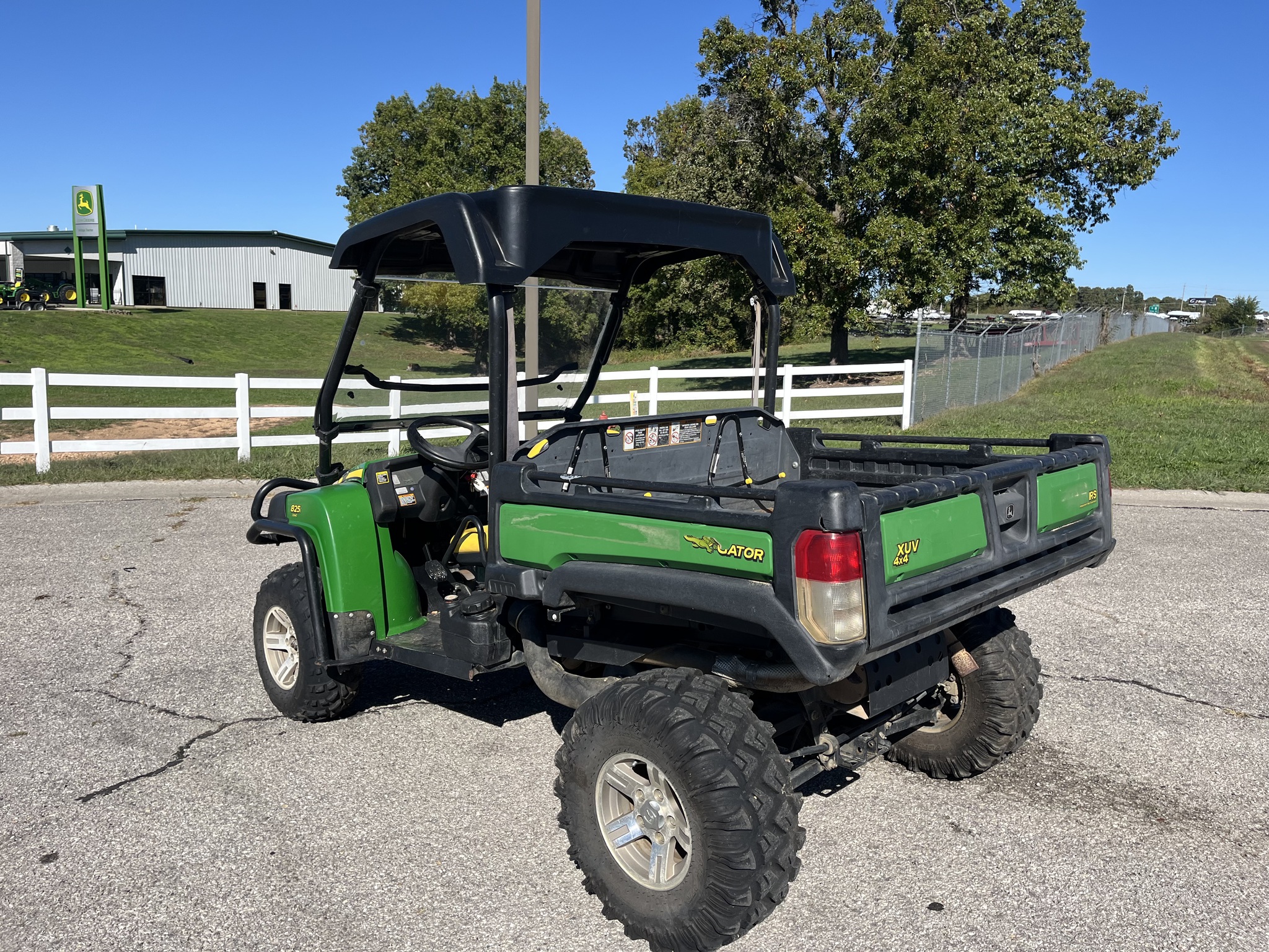  2011 John Deere XUV 825I GREEN at Heritage Tractor in Lebanon, MO