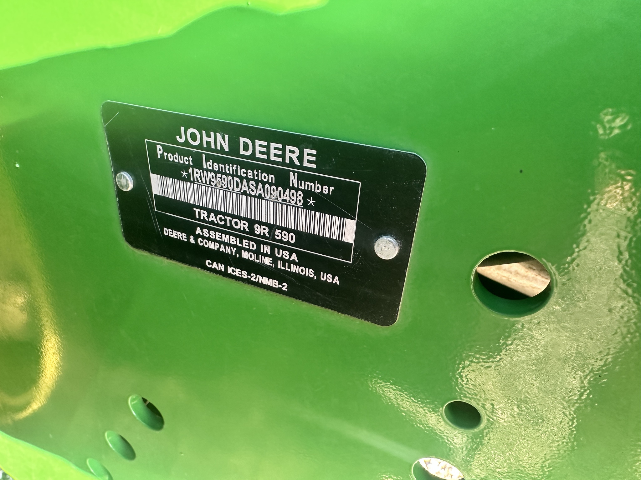 2025 John Deere 9R 590 Image 3