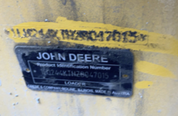 2017 John Deere 244K-II