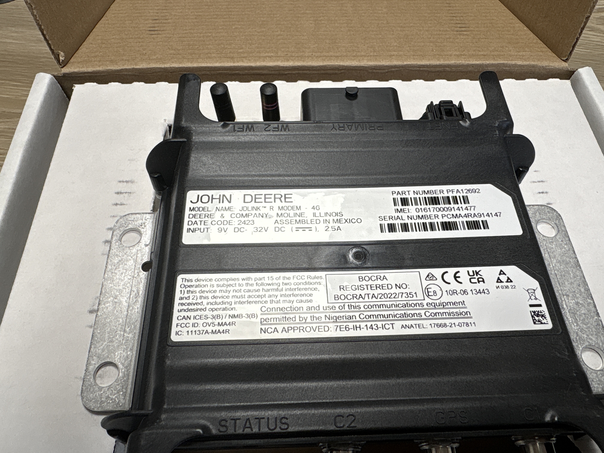 2024 John Deere 4G R Modem Image 2