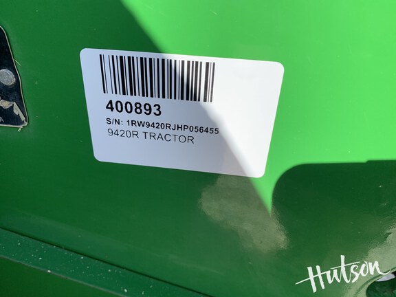 Photo of 2017 John Deere 9420R