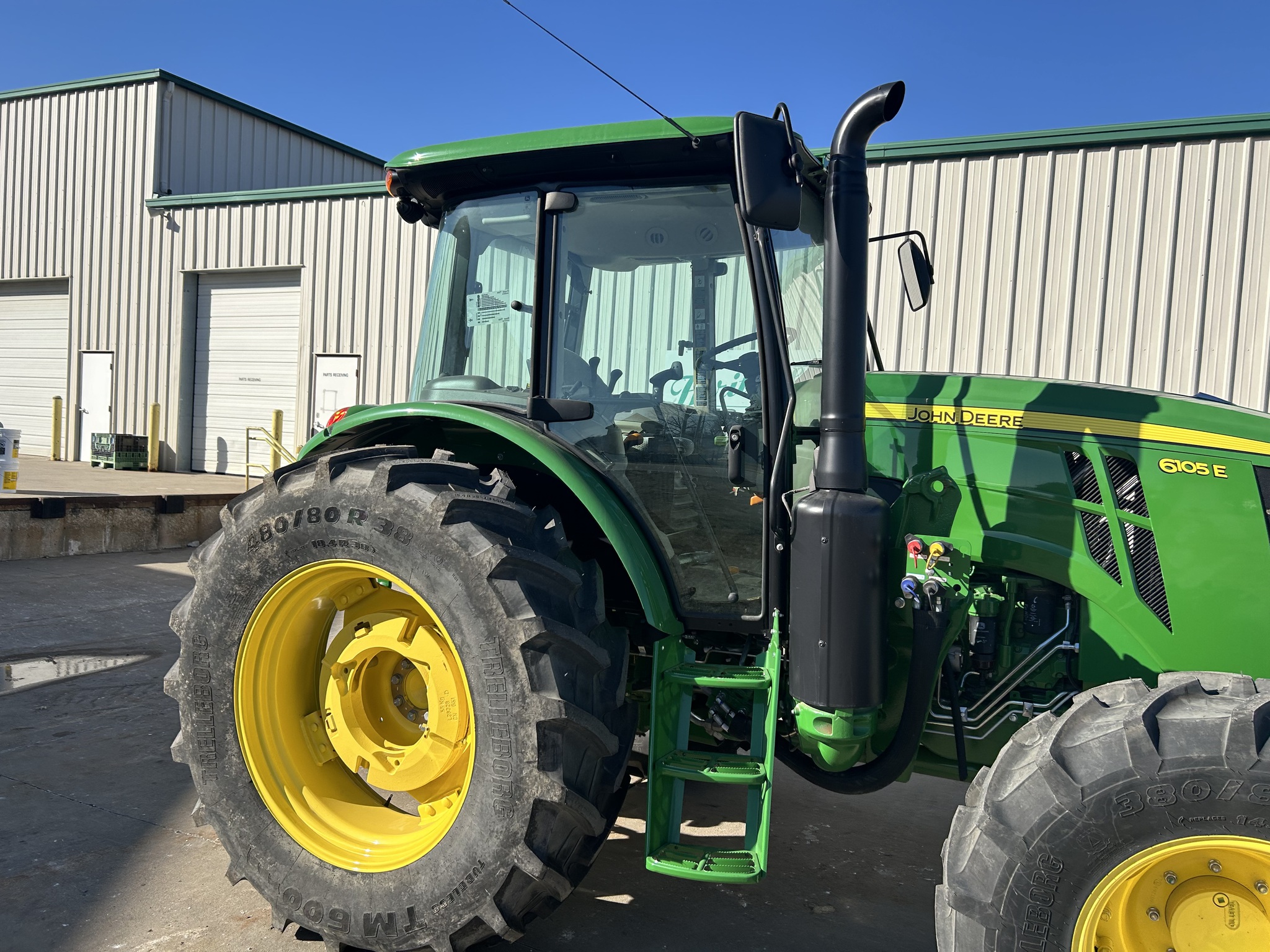  2023 John Deere 6105E at Heritage Tractor in Topeka, KS