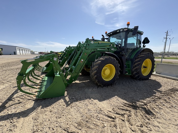Used 2024 John Deere 6R 145 Row Crop Tractors at Horizon Ag & Turf in Lloydminster, AB - Photo1