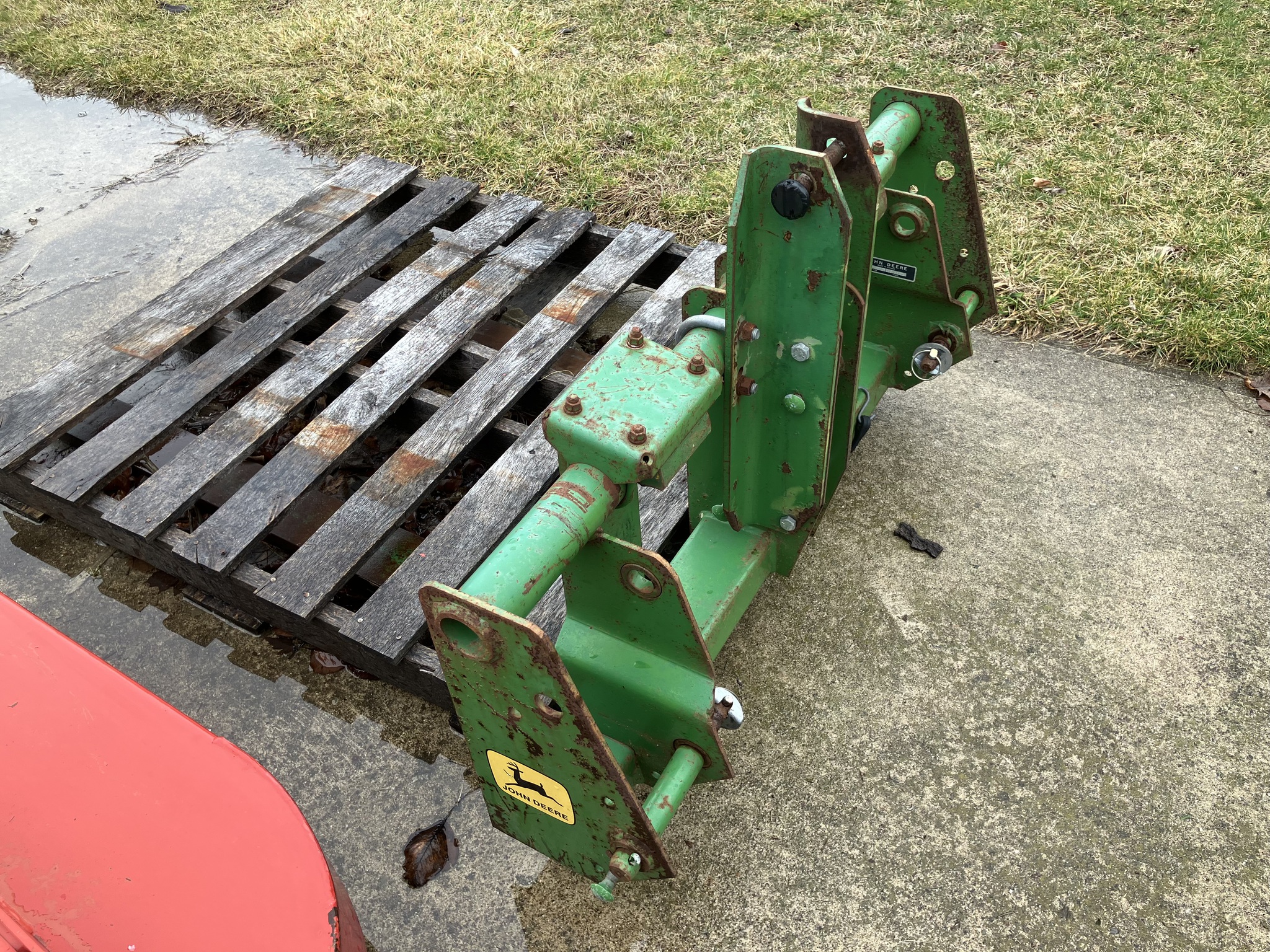 John Deere #27 3pt Pallet Forks Image 2