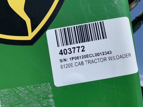 Photo of 2020 John Deere 6120E