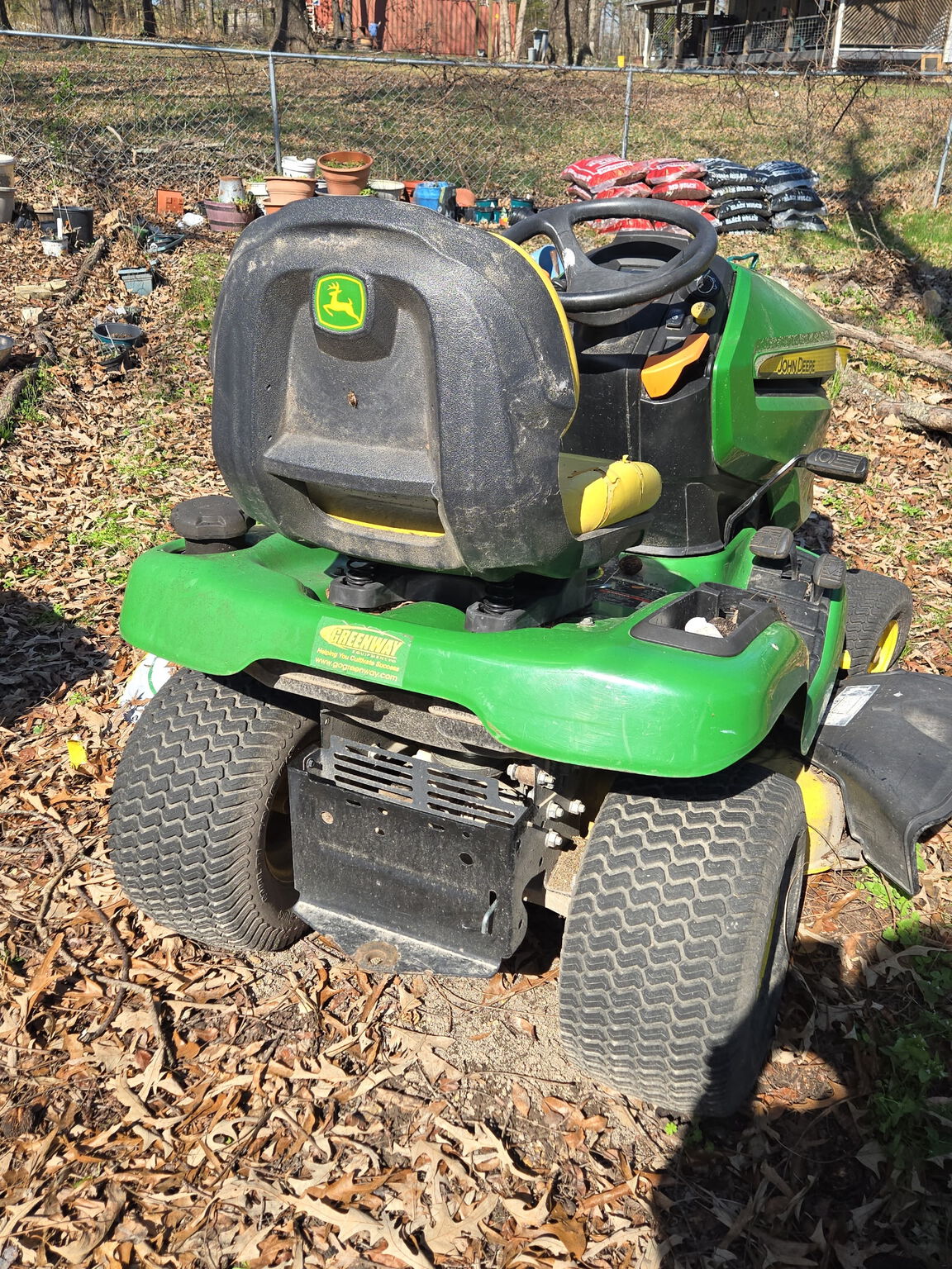  2018 John Deere X350 at Heritage Tractor in Harrison, AR