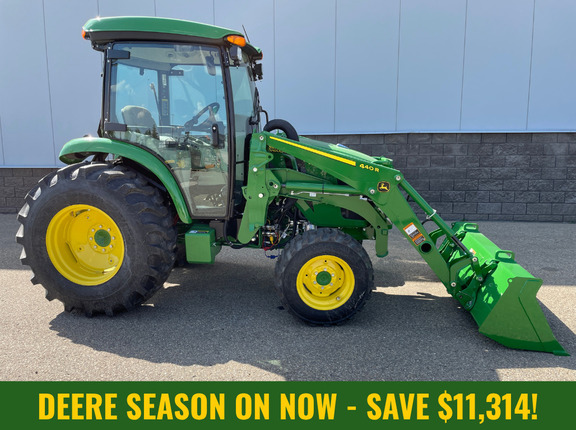  John Deere 4052R Cab Tractor + Loader