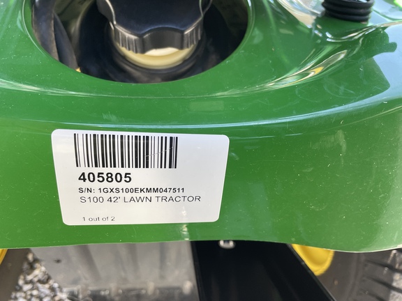 Photo of 2021 John Deere S100