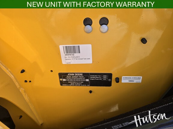Photo of 2025 John Deere 317 P