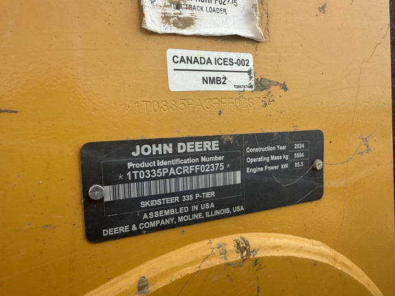 Photo of 2024 John Deere 335 P