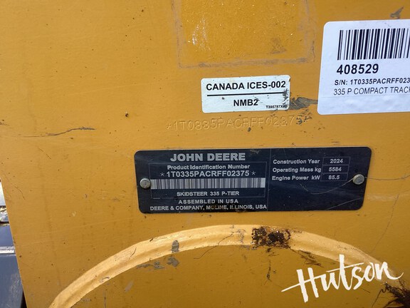 Photo of 2024 John Deere 335 P