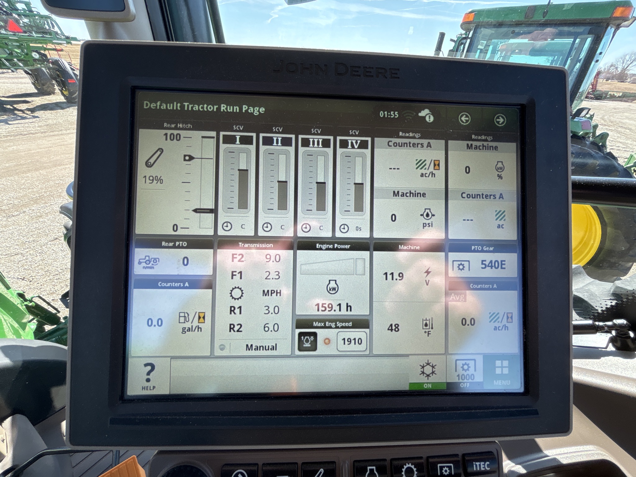 Used 2023 John Deere 6R 250 Row Crop Tractors at Koenig Equipment in Anna, OH - PhotoXL38