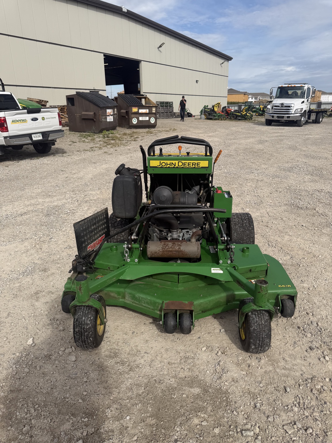 Used 2022 John Deere 661R Stand On Mowers at Koenig Equipment in Franklin, IN - PhotoXL0