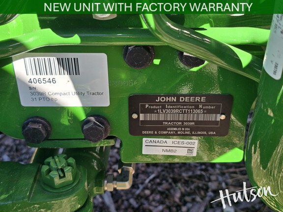 Photo of 2026 John Deere 3039R