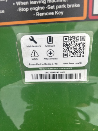 2025 John-Deere X350