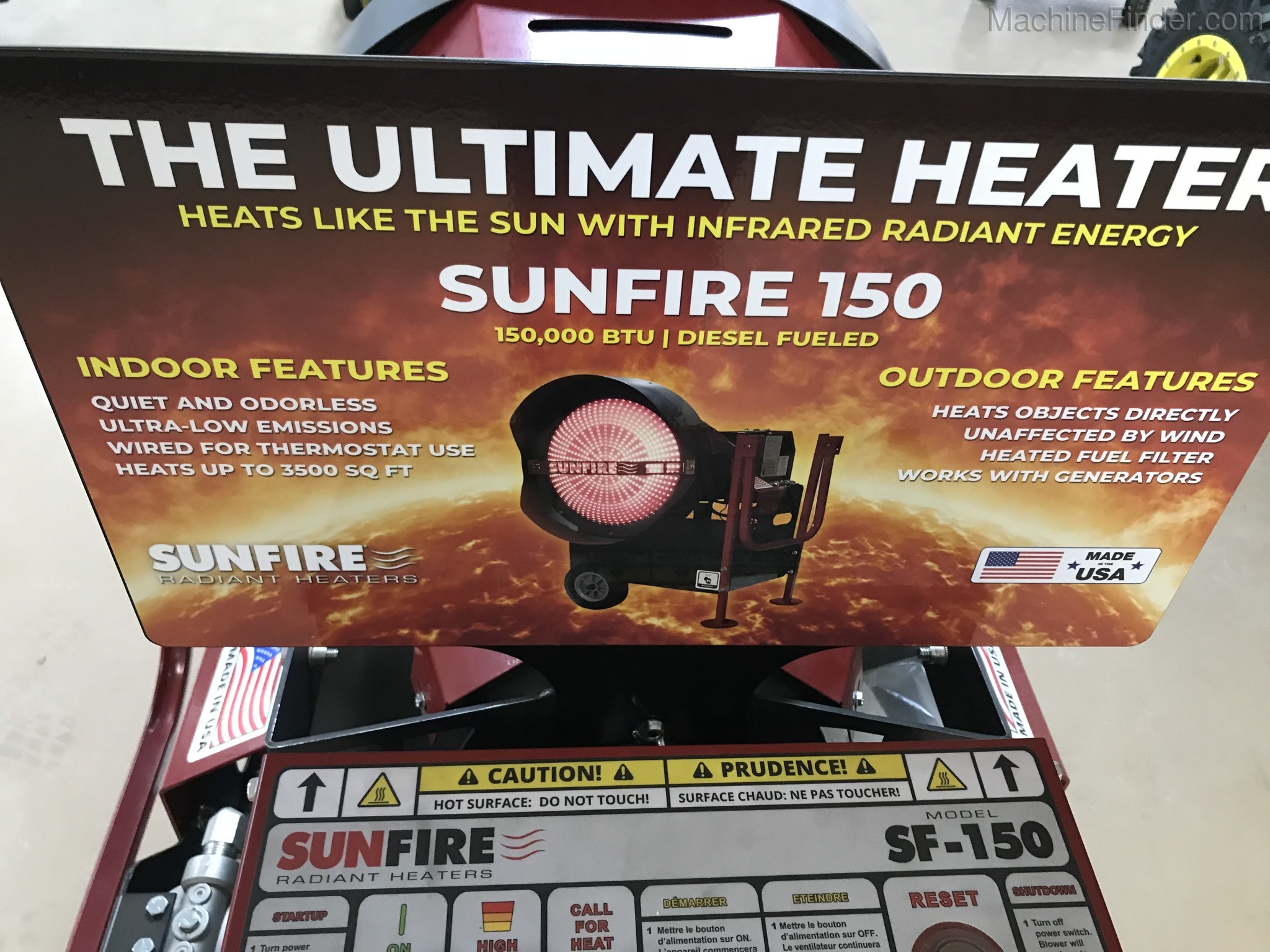 2019 Other SUNFIRE SF150 RADIANT HEATER Image 8