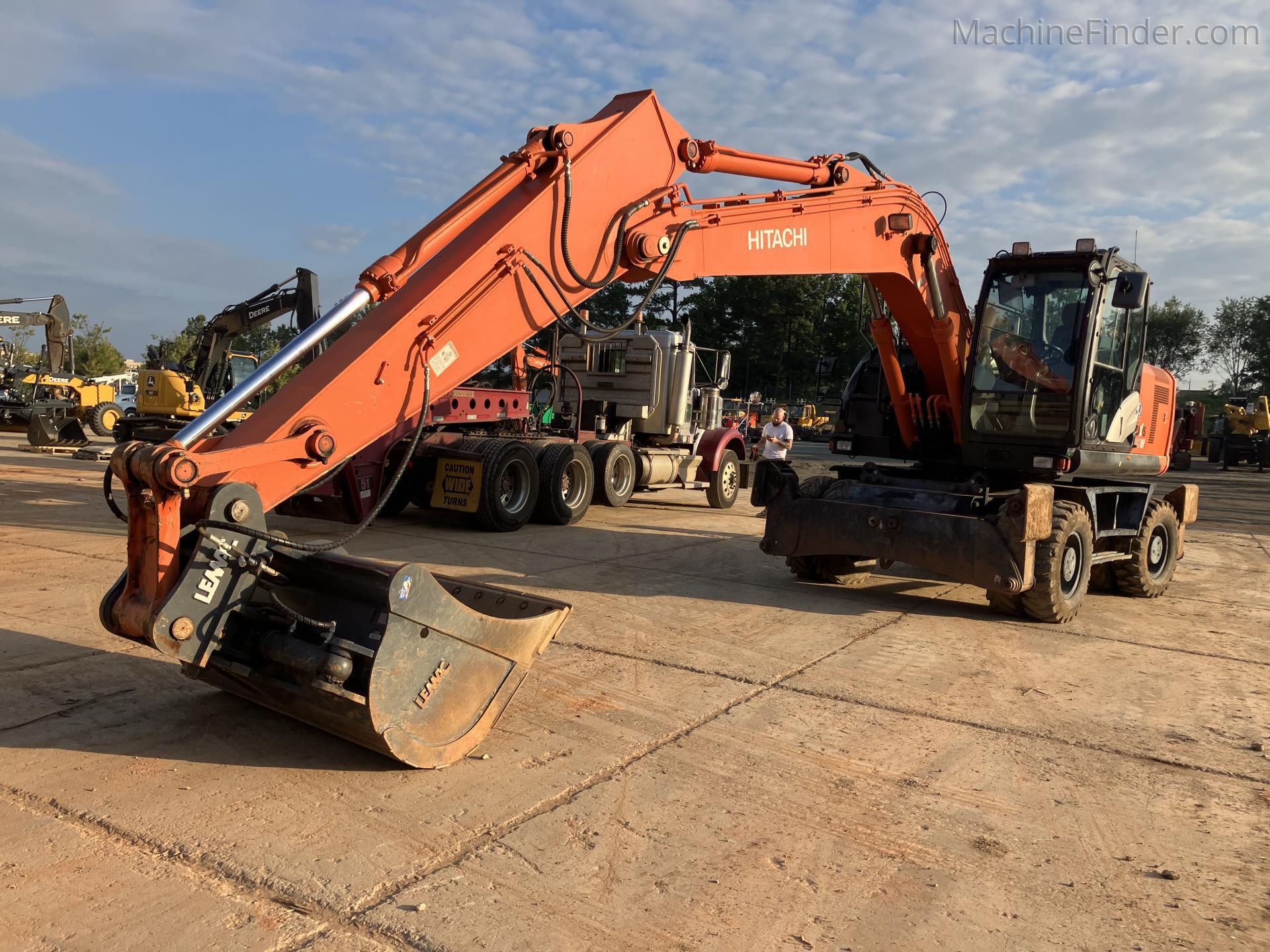 2017 Hitachi ZX190W-5 | Wheeled Excavators | MachineFinder