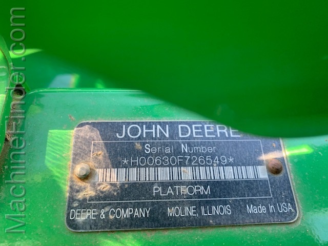 2008 John Deere 630F Image 11