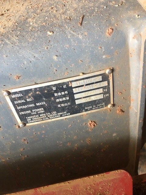 2018 Takeuchi TL10V-2 Image 6
