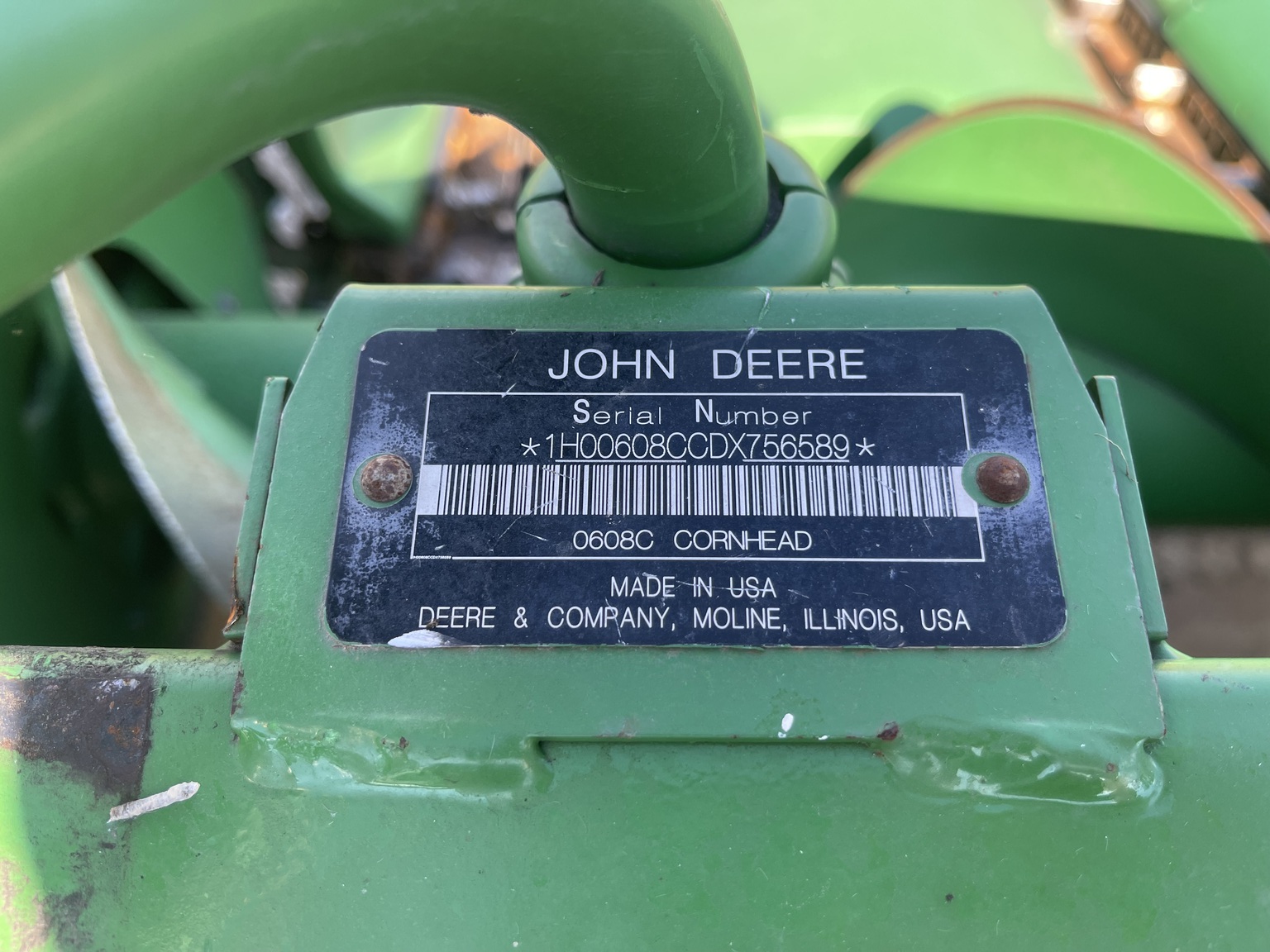  2013 John Deere 608C at Heritage Tractor in Brimfield, IL