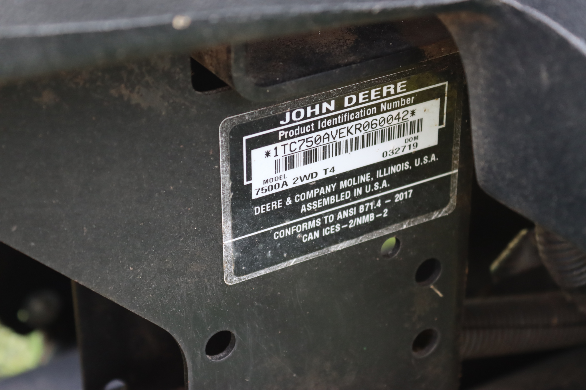 2019 John Deere 7500A Fairway Mowers