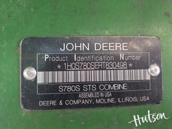 Photo of 2024 John Deere S780