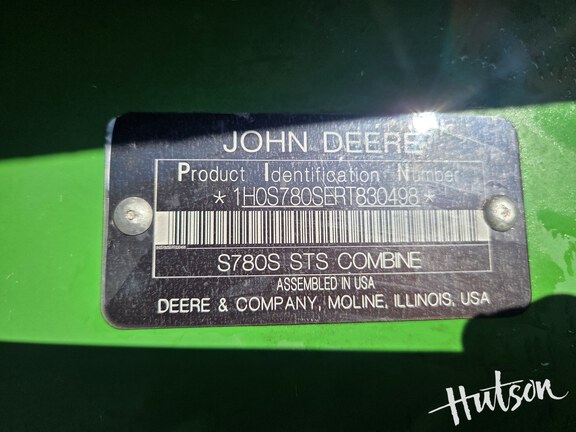 Photo of 2024 John Deere S780