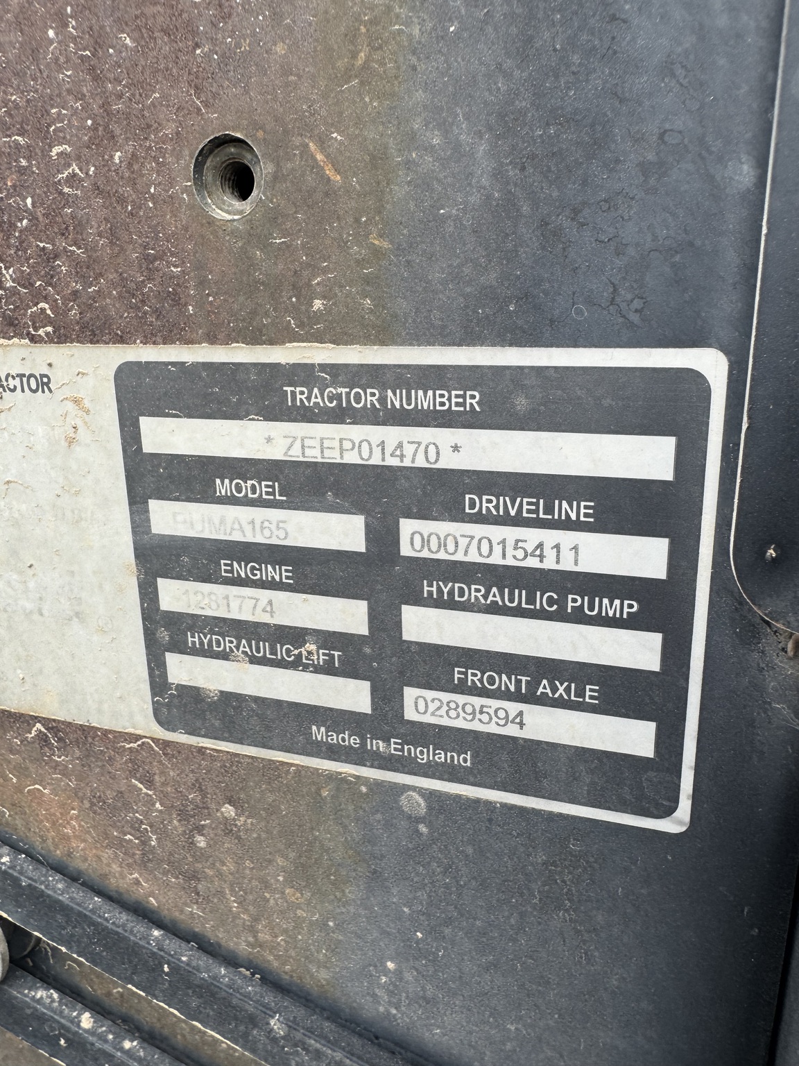 2014 Case IH Puma 165 Image 43