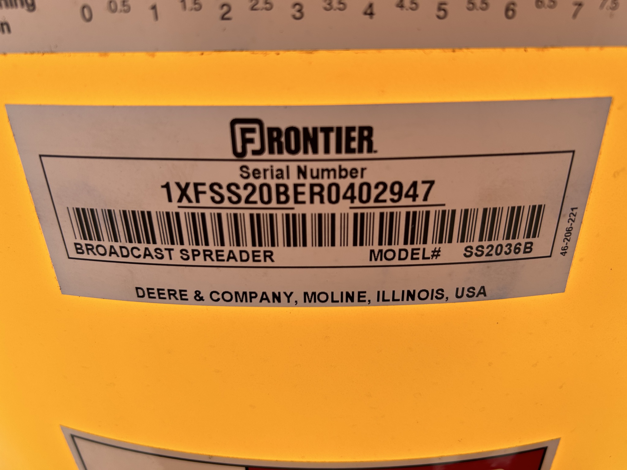 2025 Frontier SS2036B Image 5