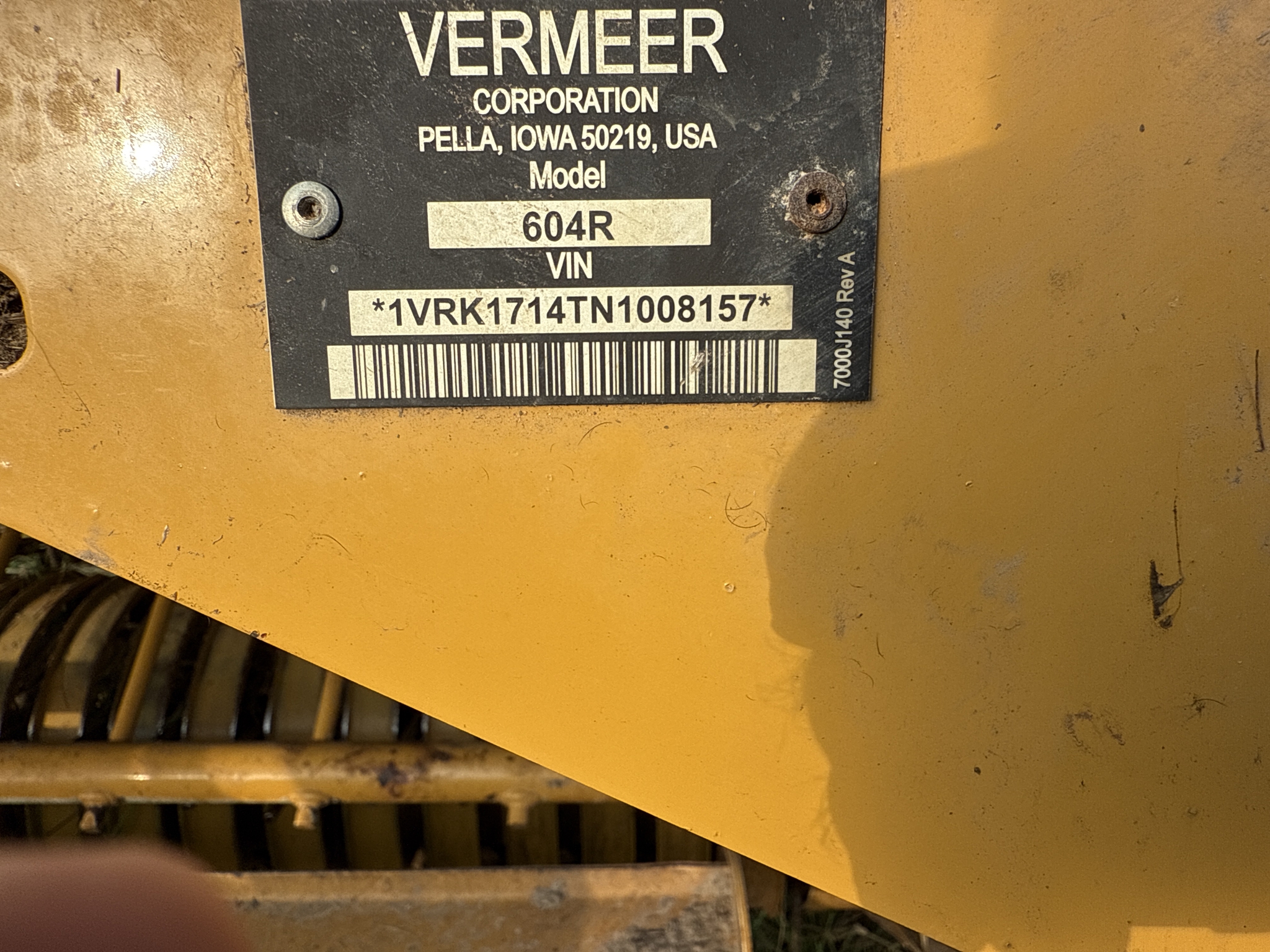 2022 Vermeer 604R Image 23