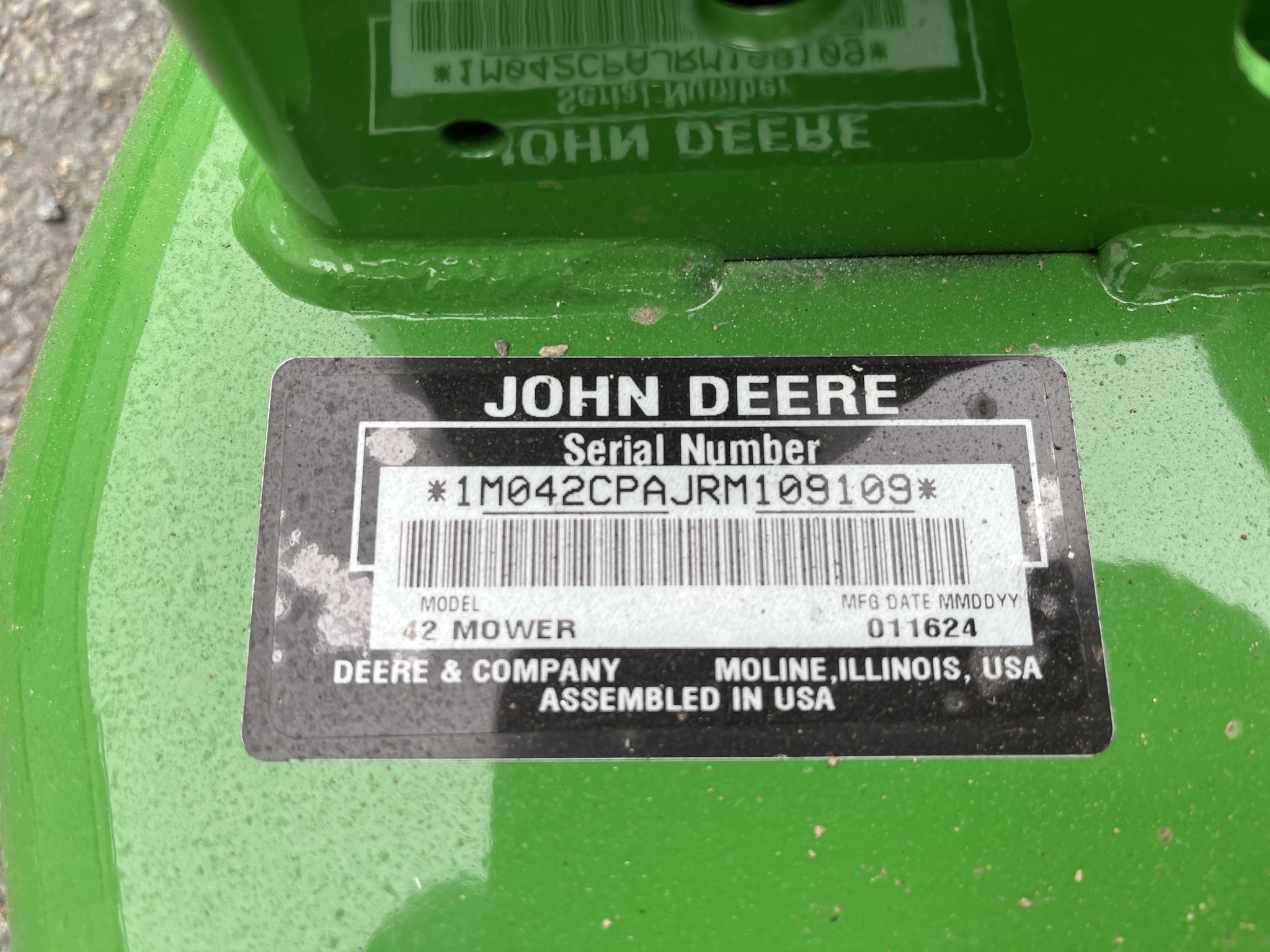 2024 John Deere 42X CARTON DECK Image 2