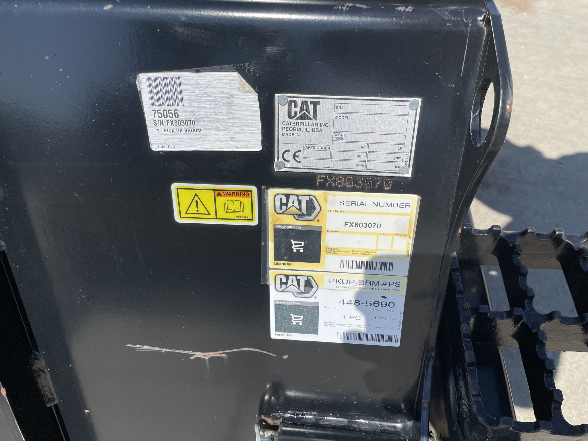 2024 Caterpillar BROOM Image 5