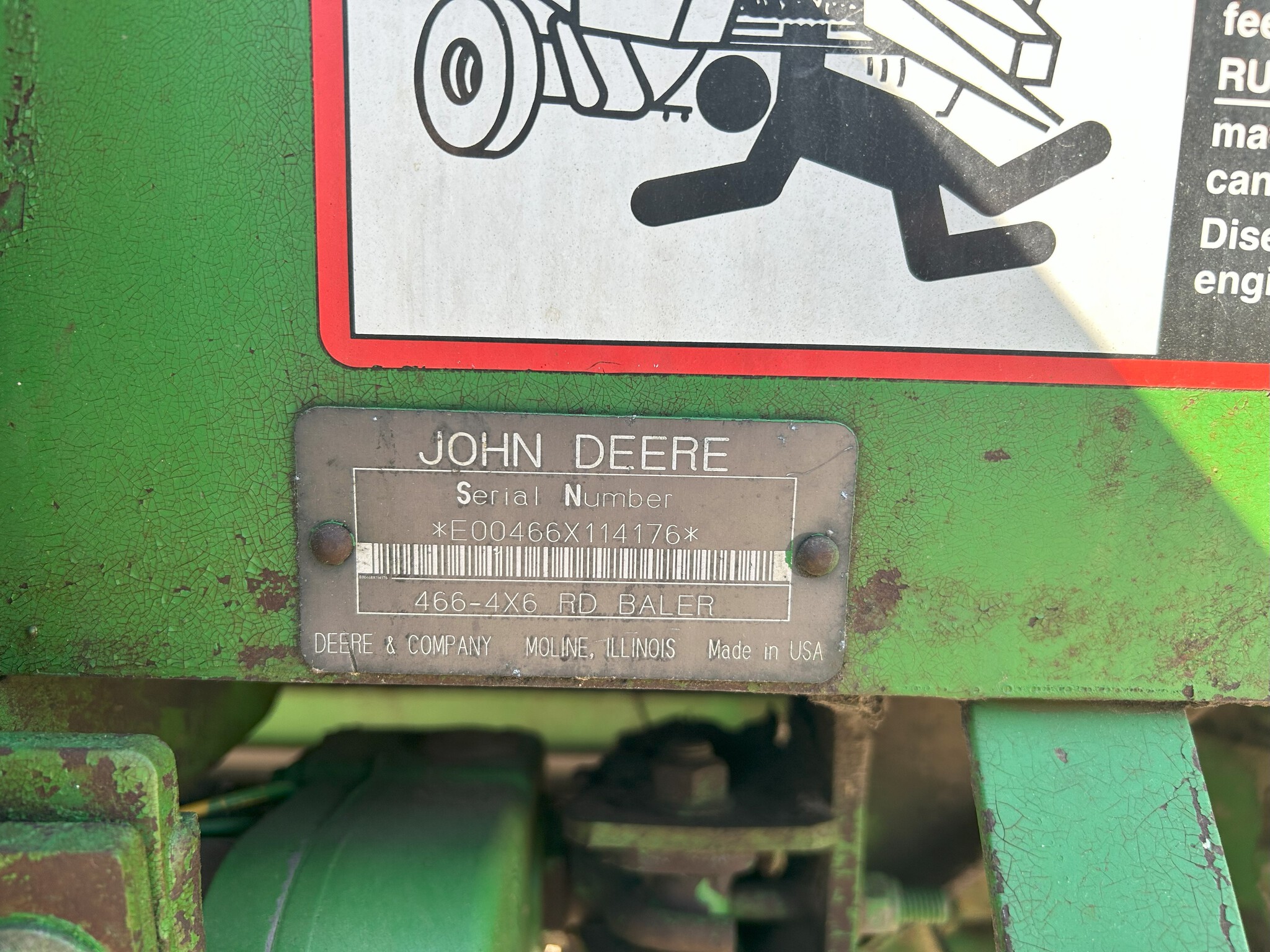 1996 John Deere 466 Image 5