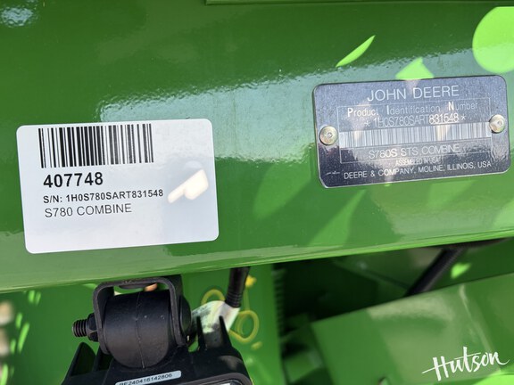 Photo of 2024 John Deere S780