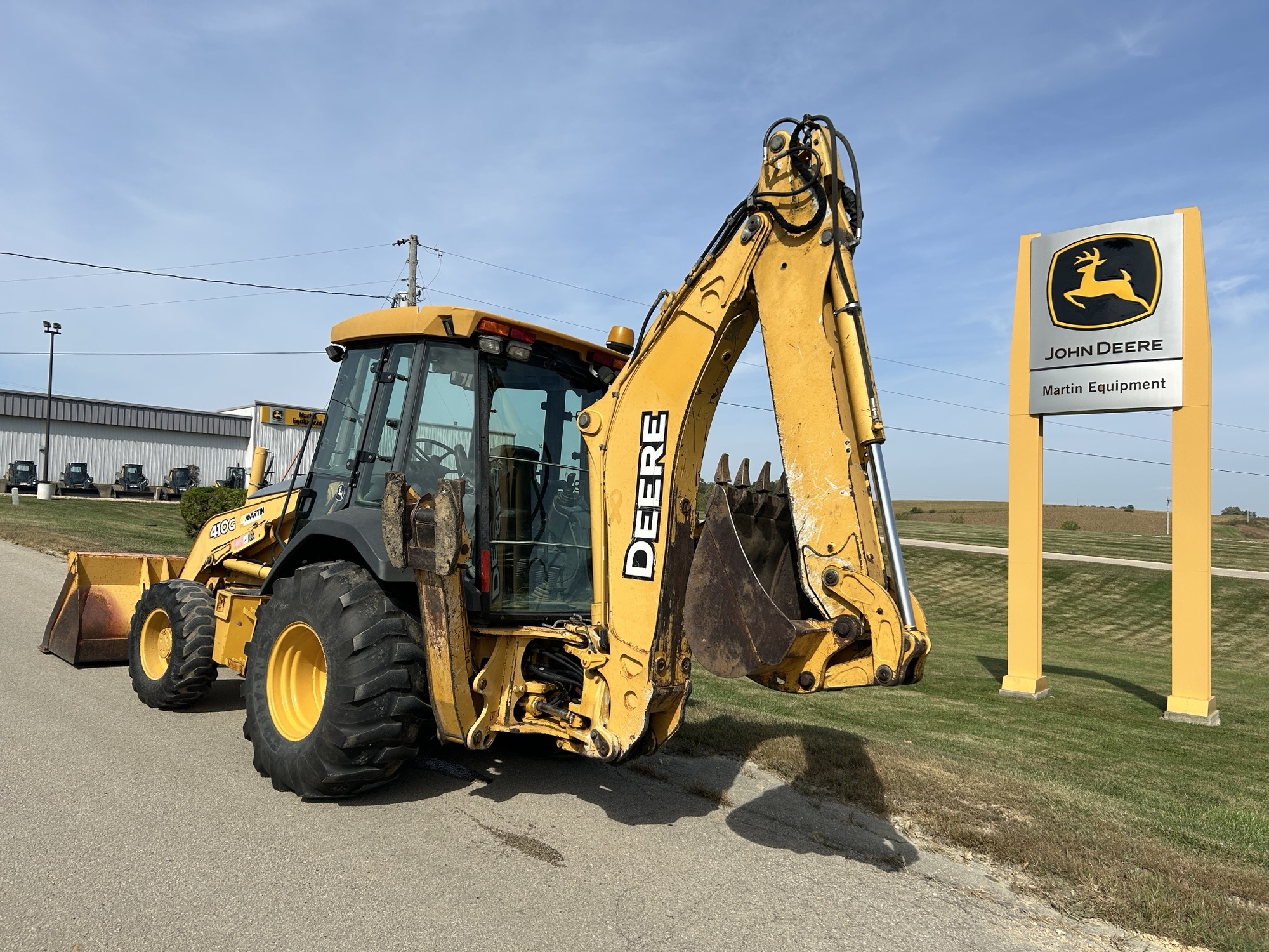 2005 John Deere 410G Image 5