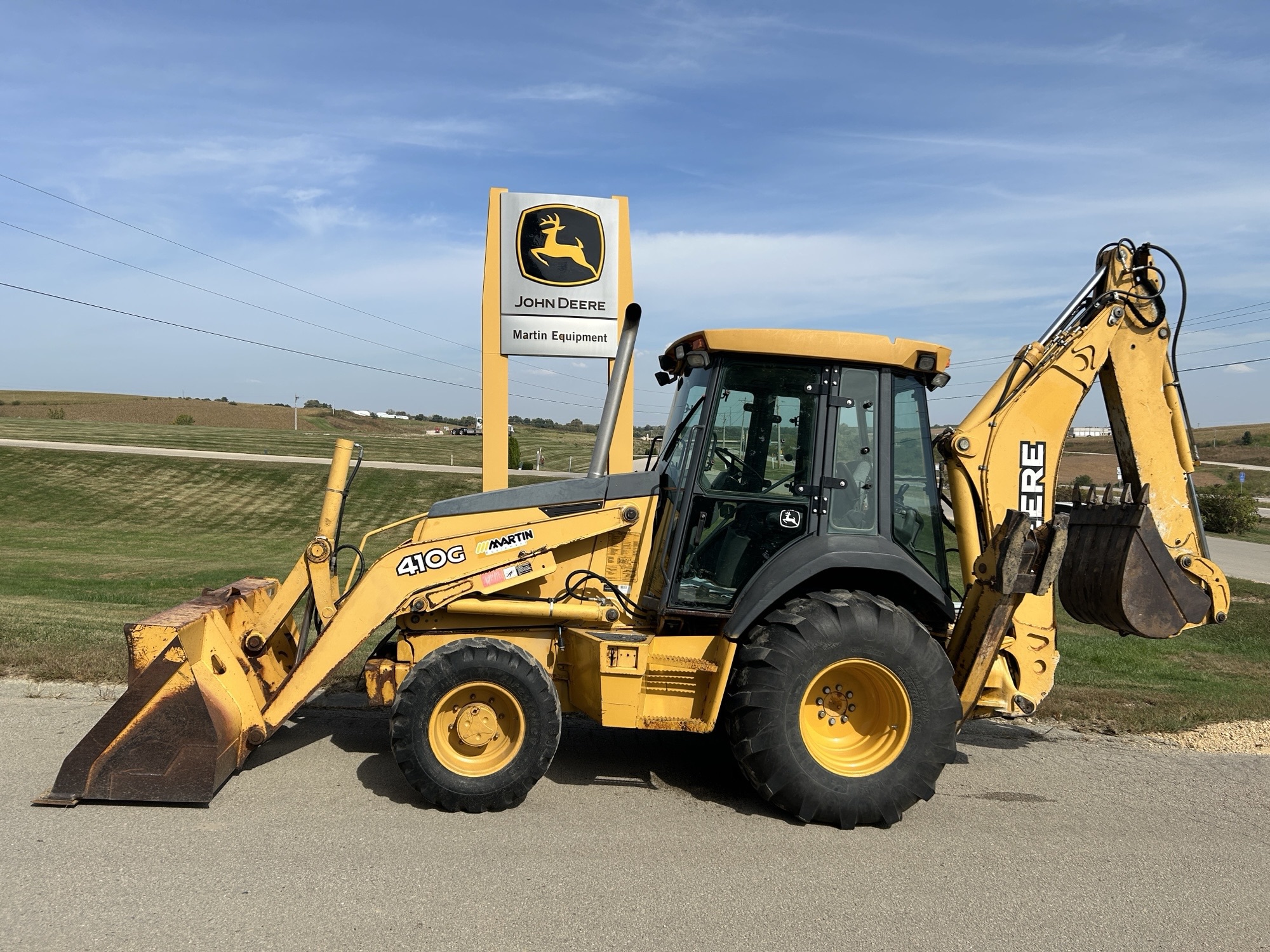 2005 John Deere 410G Image 4