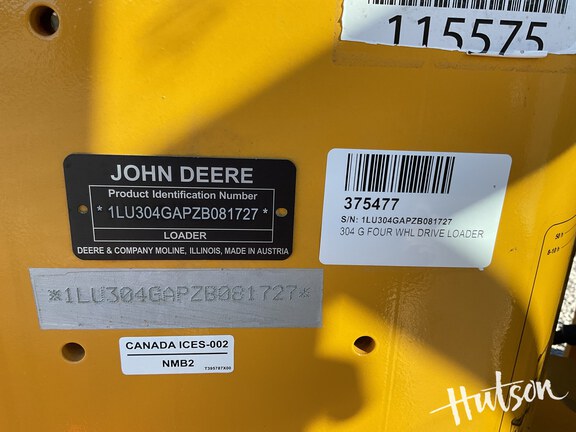 Photo of 2024 John Deere 304 G