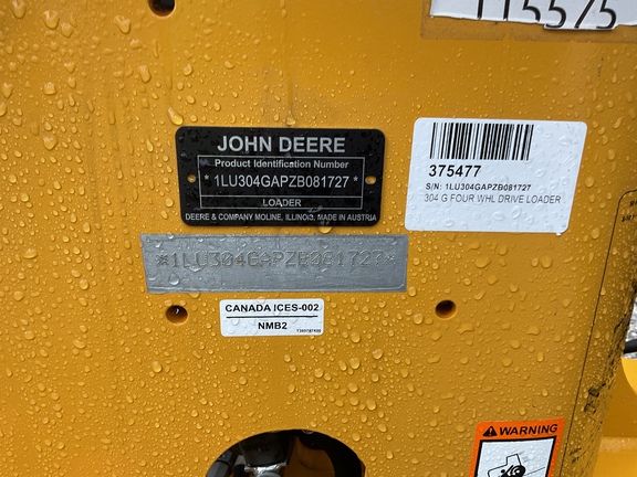 Photo of 2024 John Deere 304 G