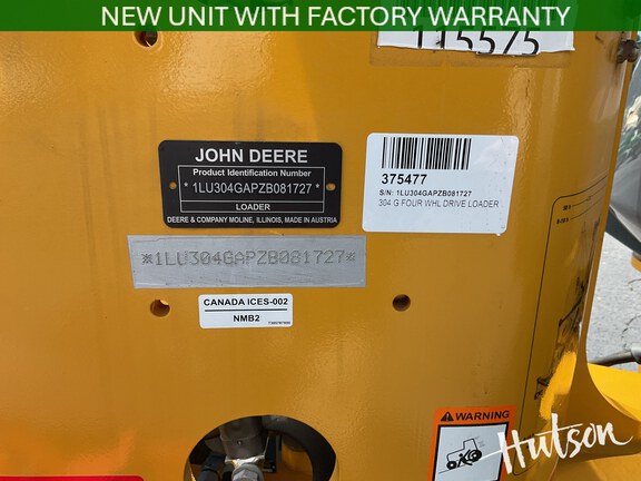 Photo of 2024 John Deere 304 G