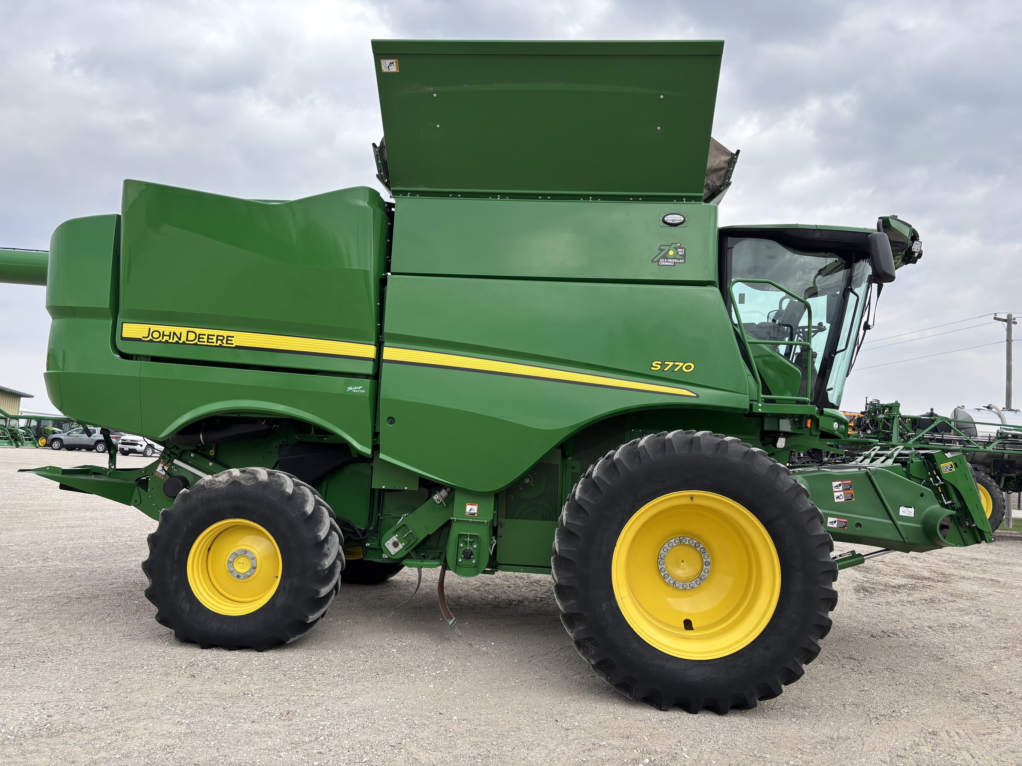  2022 John Deere S770 at Heritage Tractor in Galesburg, IL